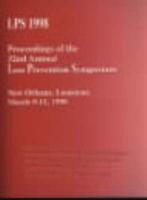 Lps 1998 - Proceedings of the 32nd Annual Loss Prevention Symposium