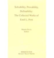 Solvability, Provability, Definability