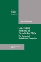 Generalized Solutions of First-Order PDEs