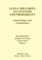 Gian-Carlo Rota on Analysis, Convexity, and Probability