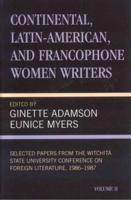 Continental, Latin-American, and Francophone Women Writers