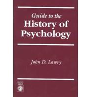 Guide to the History of Psychology