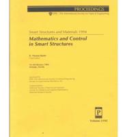 Smart Structures and Materials 1994. Mathematics and Control in Smart Structures : 14-16 February 1994, Orlando, Florida