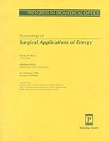 Proceedings of Surgical Applications of Energy