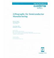 Lithography for Semiconductor Manufacturing