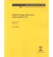 Digital Image Recovery and Synthesis IV