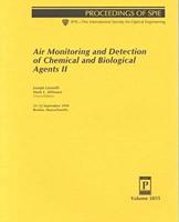 Air Monitoring and Detection of Chemical and Biological Agents Ii