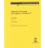 High-Speed Imaging and Sequence Analysis II