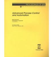 Advanced Process Control and Automation