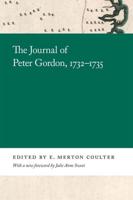 The Journal of Peter Gordon 1732-1735