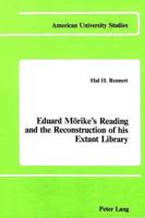 Eduard Mörike's Reading and the Reconstruction of His Extant Library