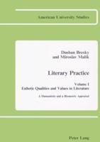Esthetic Qualities and Values in Literature