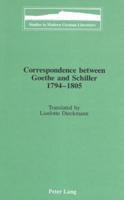 Correspondence Between Goethe and Schiller, 1794-1805