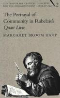 The Portrayal of Community in Rabelais's Quart Livre