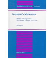 Leningrad's Modernists