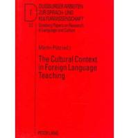 The Cultural Context in Foreign Language Teaching