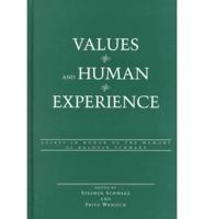 Values and Human Experience