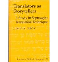 Translators as Storytellers