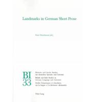 Landmarks in German Short Prose
