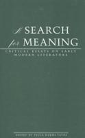 A Search for Meaning