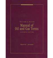 Manual of Oil and Gas Terms