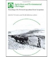 Agriculture and Environmental Challenges