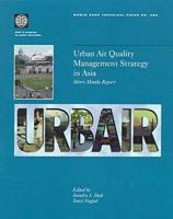 Urban Air Quality Management Strategy in Asia. Metro Manila Report