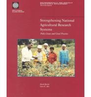 Strengthening National Agricultural Research Systems