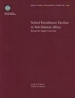 School Enrollment Decline in Sub-Saharan Africa