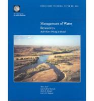 Management of Water Resources