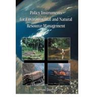 Policy Instruments for Environmental and Natural Resource Management