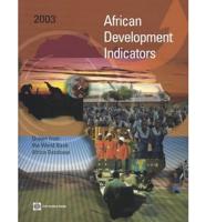 African Development Indicators, 2003