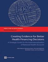 Creating Evidence for Better Health Financing Decisions: A Strategic Guide for the Institutionalization of National Health Accounts