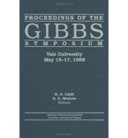 Proceedings of the Gibbs Symposium