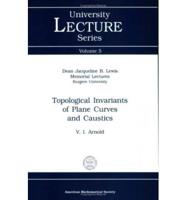 Topological Invariants of Plane Curves and Caustics