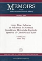 Large Time Behavior of Solutions for General Quasilinear Hyperbolic-Parabolic Systems of Conservation Laws