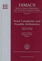 Proof Complexity and Feasible Arithmetics