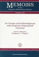 Lie Groups and Subsemigroups With Surjective Exponential Fuction