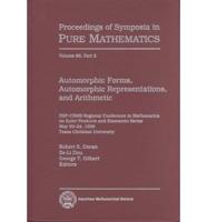 Automorphic Forms, Automorphic Representations and Arithmetic, Part 2