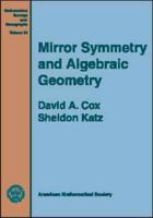 Mirror Symmetry and Algebraic Geometry