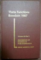Theta Functions, Bowdoin 1987