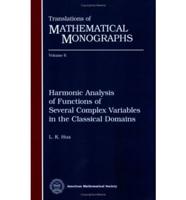 Harmonic Analysis of Functions of Several Complex Variables in the Classical Domains