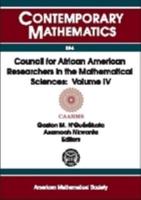 Council for African American Researchers in the Mathematical Sciences, Volume IV