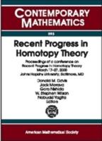 Recent Progress in Homotopy Theory