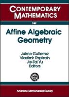 Affine Algebraic Geometry