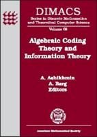 Algebraic Coding Theory and Information Theory