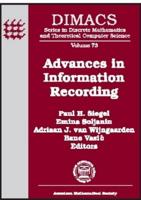 Advances in Information Recording