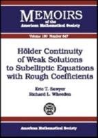 Hölder Continuity of Weak Solutions to Subelliptic Equations With Rough Coefficients