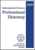 Mathematical Sciences Professional Directory, 2009