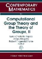 Computational Group Theory and the Theory of Groups, II